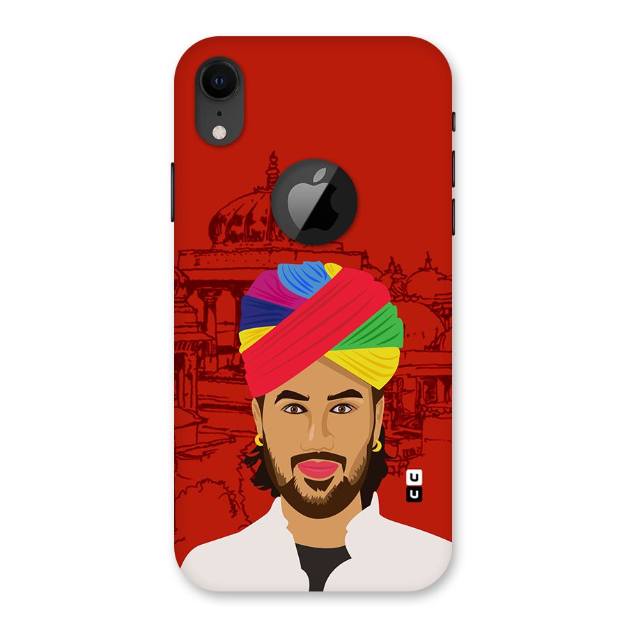 The Rajasthani Chokro Back Case for iPhone XR Logo Cut