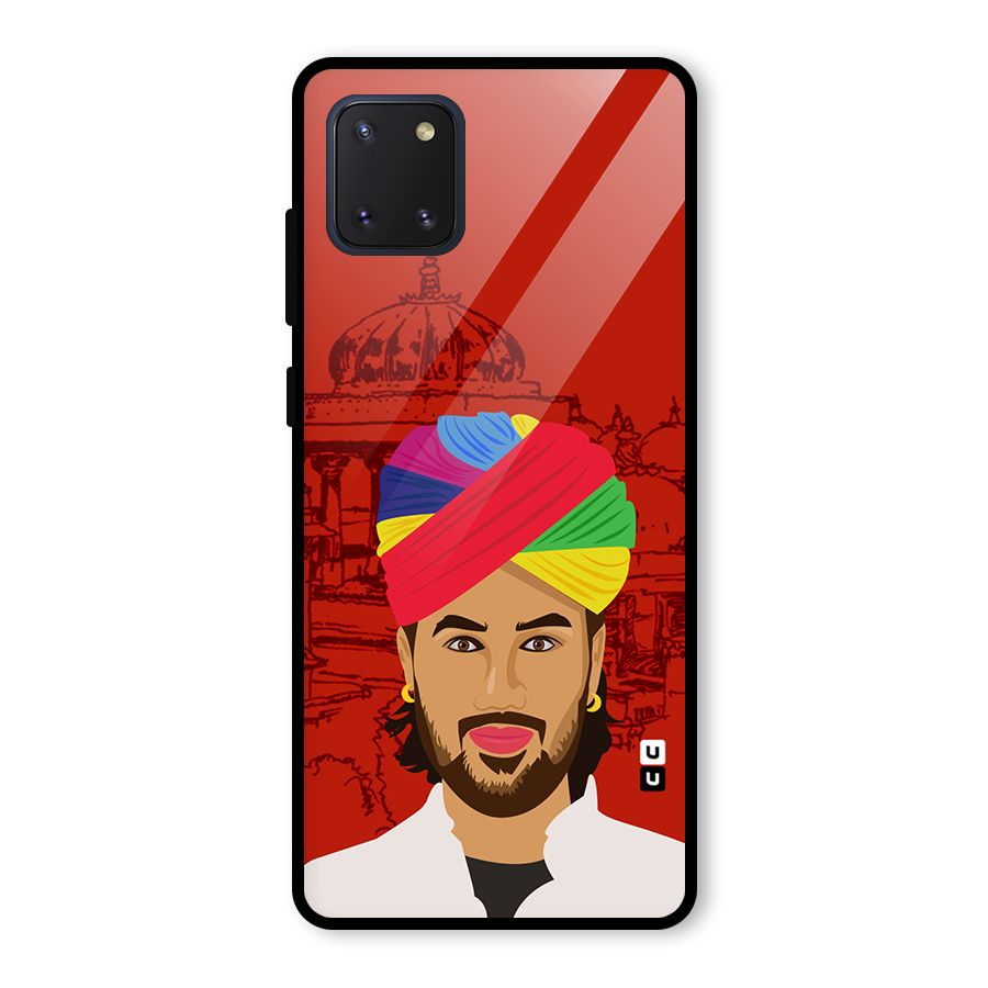 The Rajasthani Chokro Glass Back Case for Galaxy Note 10 Lite