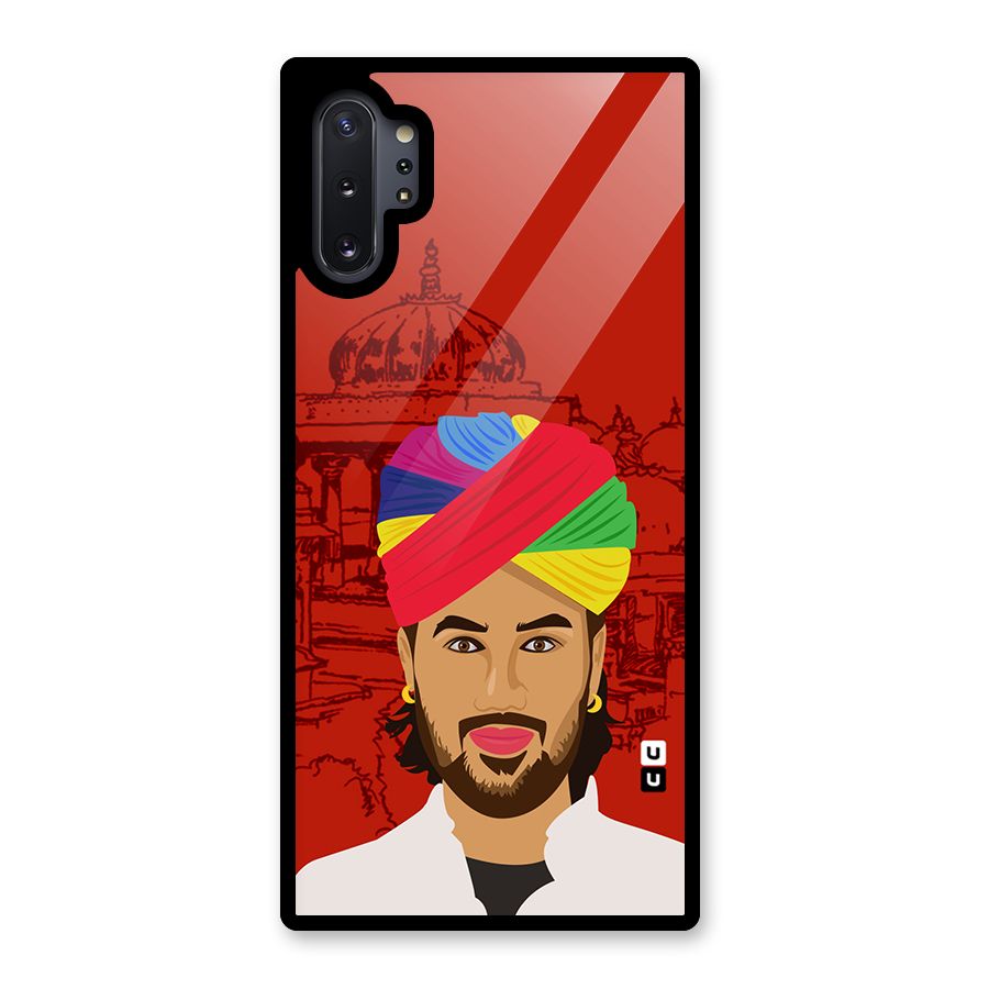 The Rajasthani Chokro Glass Back Case for Galaxy Note 10 Plus