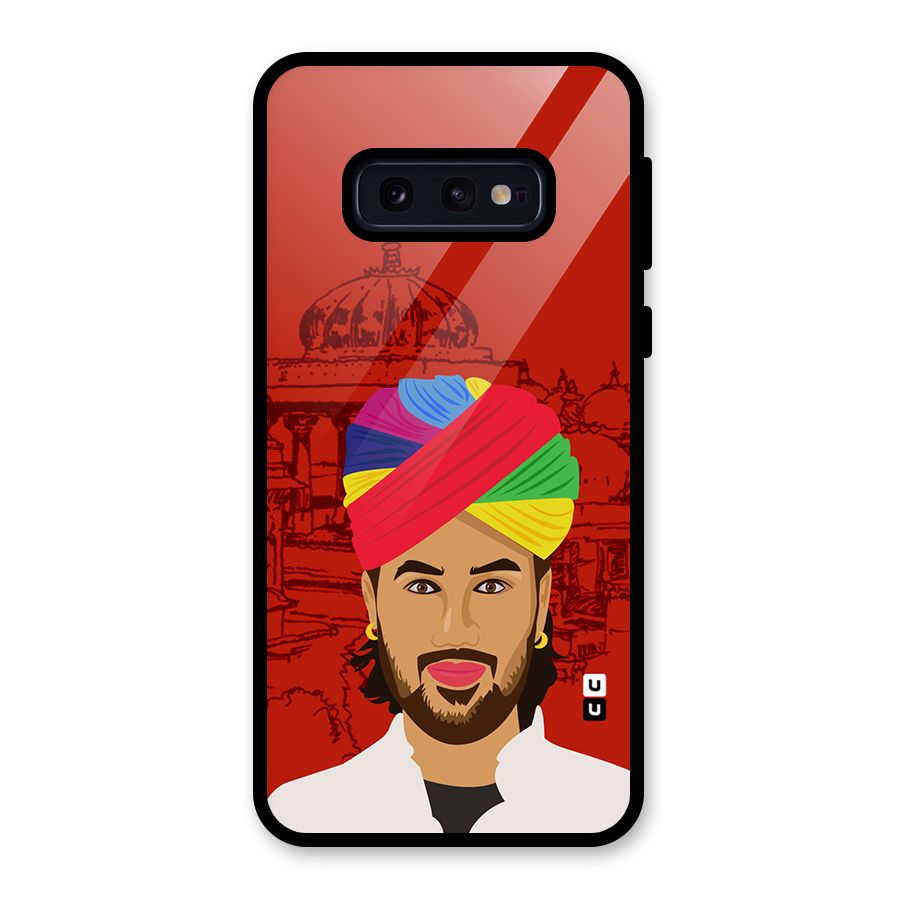 The Rajasthani Chokro Glass Back Case for Galaxy S10e