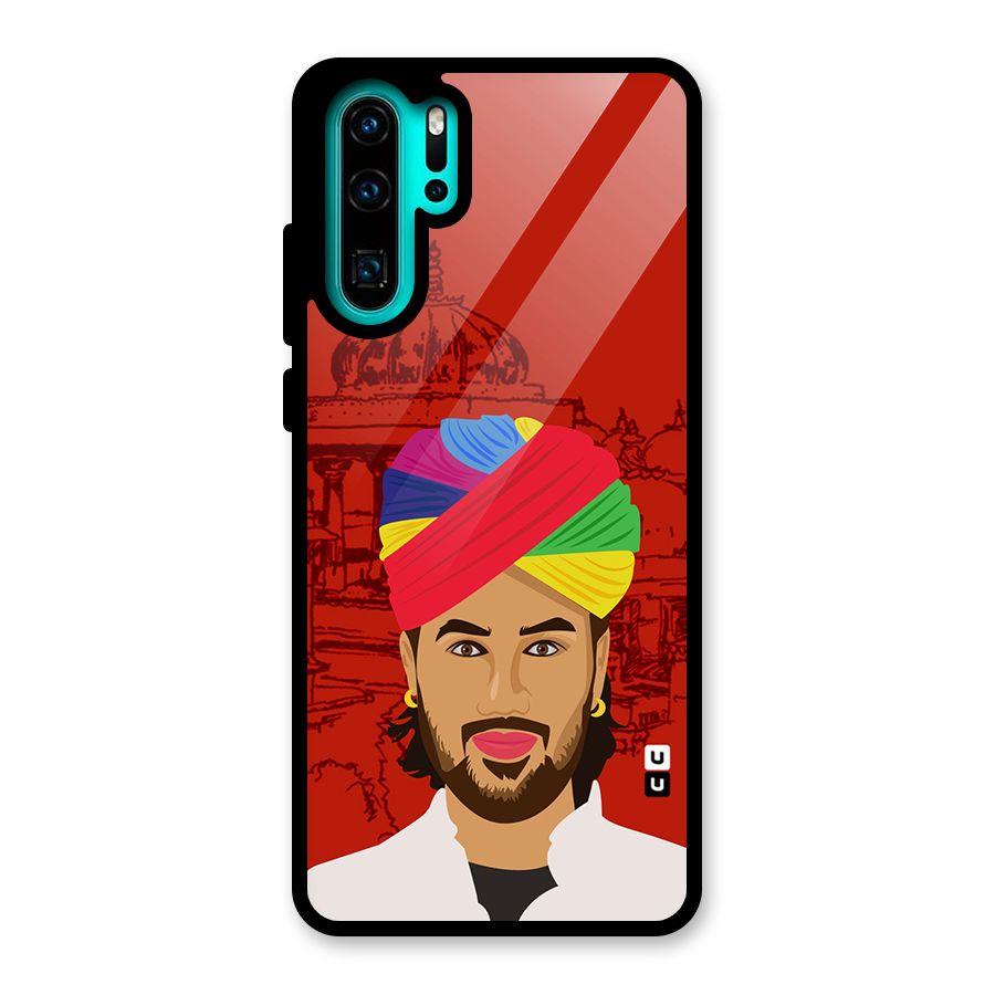 The Rajasthani Chokro Glass Back Case for Huawei P30 Pro