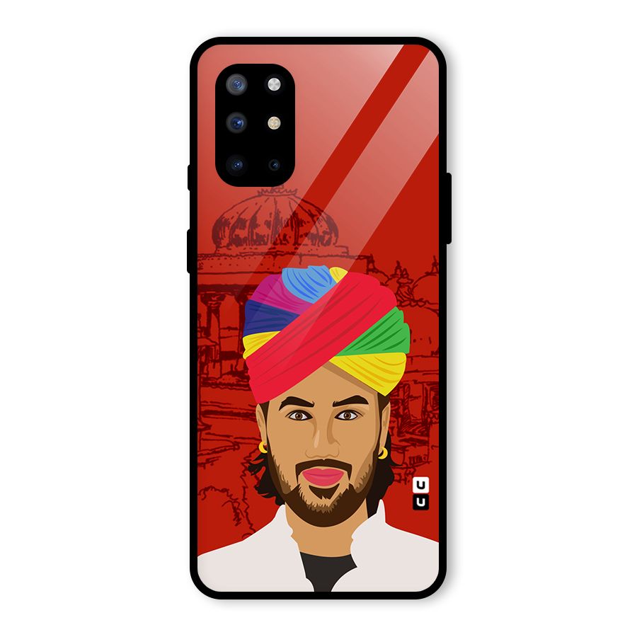The Rajasthani Chokro Glass Back Case for OnePlus 8T