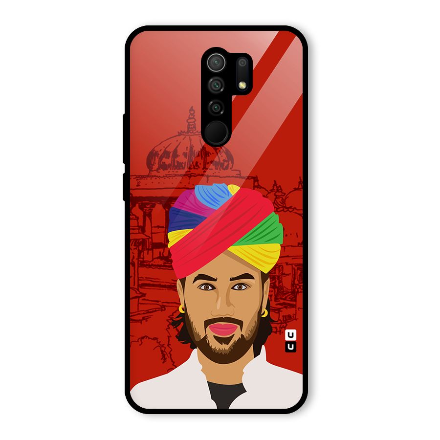 The Rajasthani Chokro Glass Back Case for Poco M2