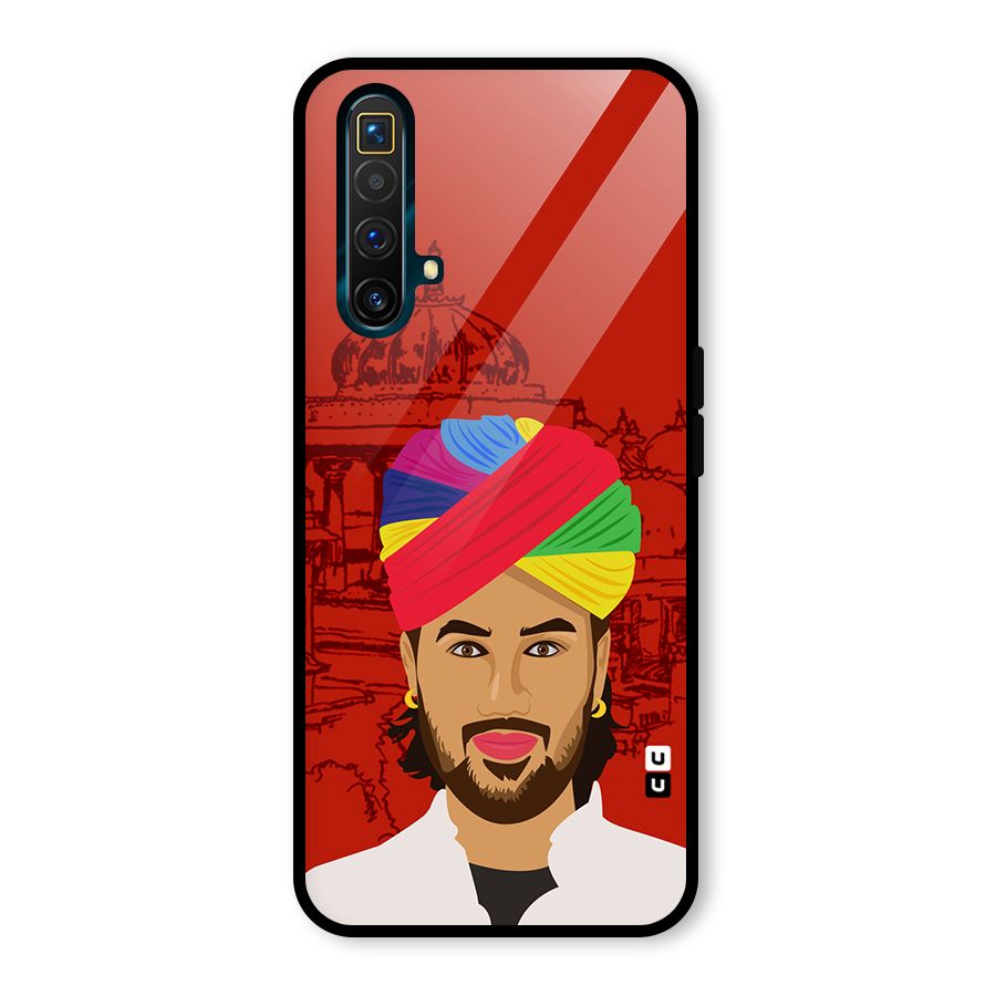 The Rajasthani Chokro Glass Back Case for Realme X3 SuperZoom