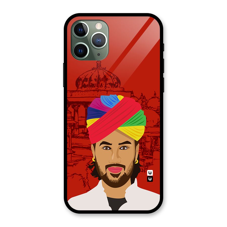 The Rajasthani Chokro Glass Back Case for iPhone 11 Pro