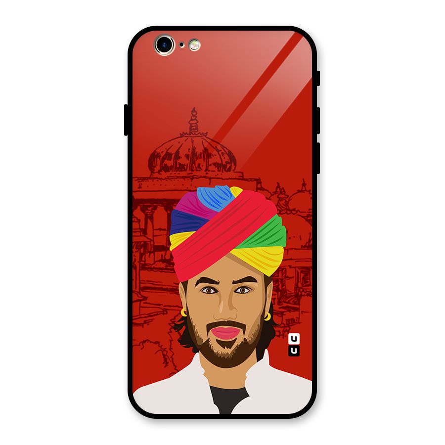The Rajasthani Chokro Glass Back Case for iPhone 6 6S