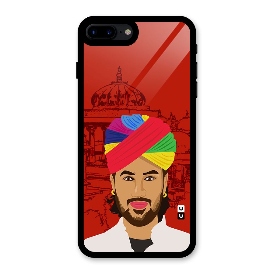 The Rajasthani Chokro Glass Back Case for iPhone 7 Plus