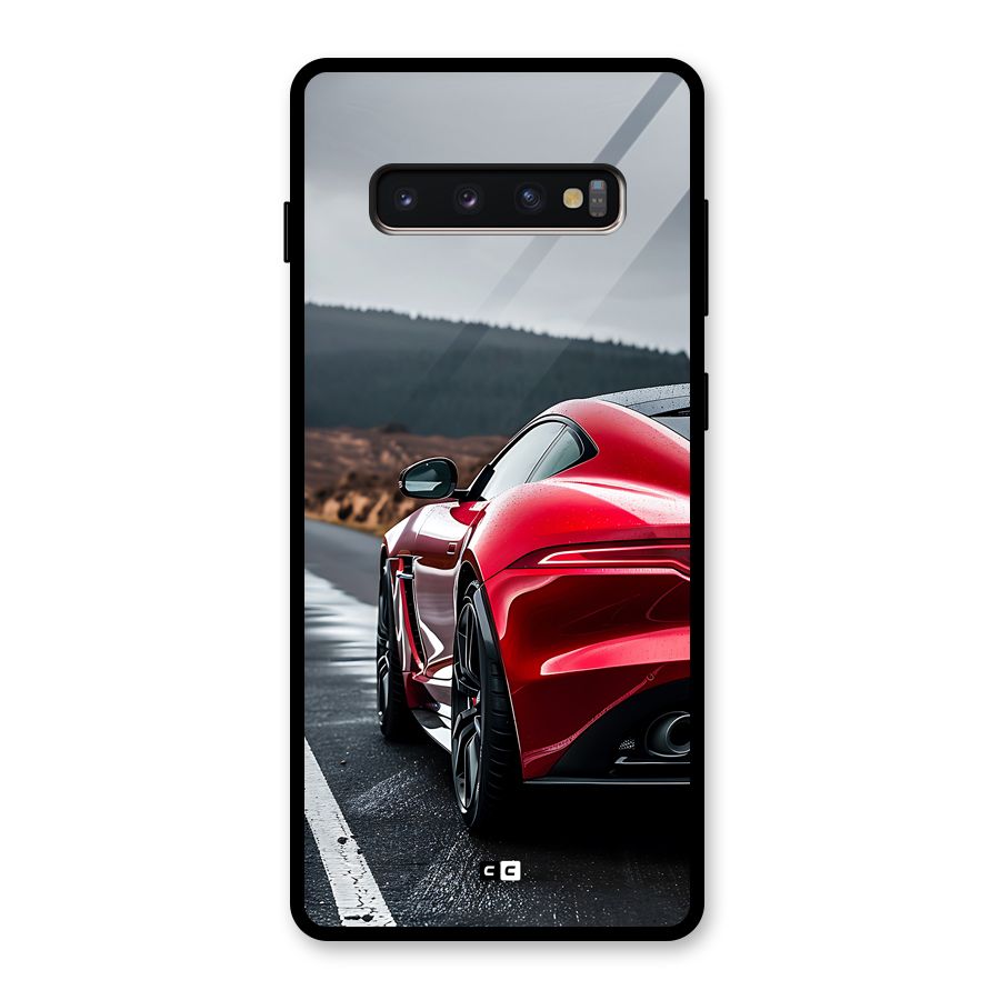 The Royal Car Glass Back Case for Galaxy S10 Plus