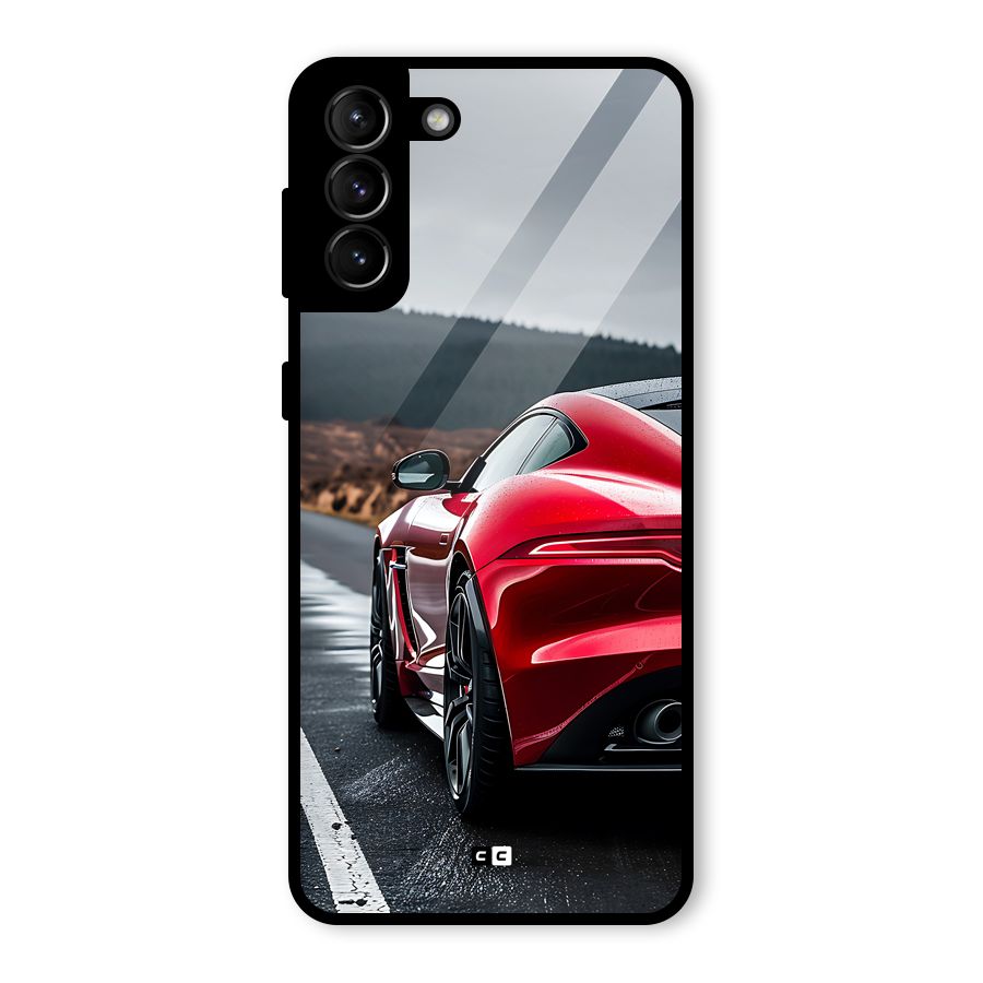 The Royal Car Glass Back Case for Galaxy S21 Plus