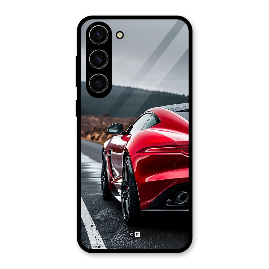 The Royal Car Glass Back Case for Galaxy S23 Plus