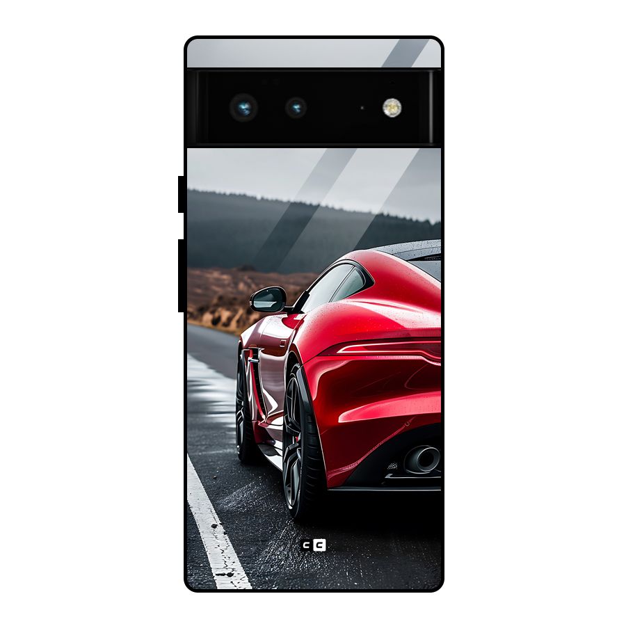 The Royal Car Glass Back Case for Google Pixel 6