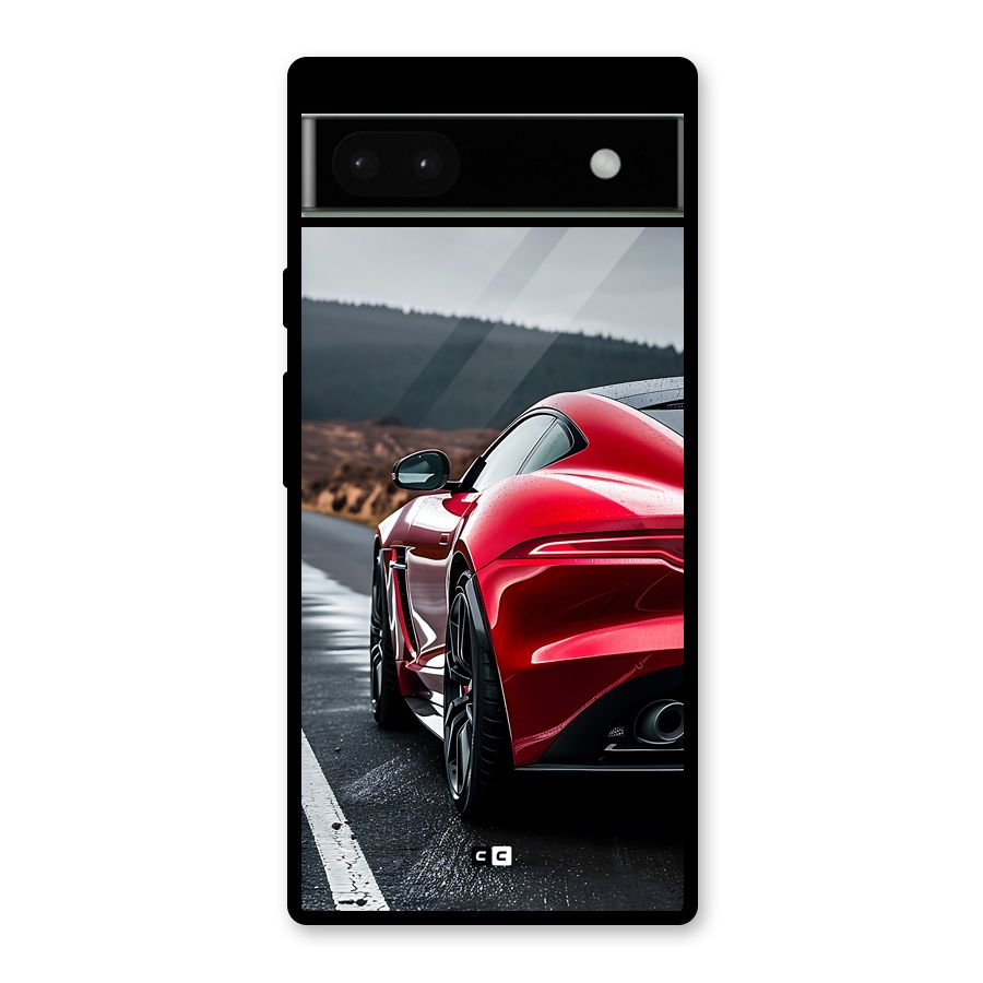 The Royal Car Glass Back Case for Google Pixel 6a