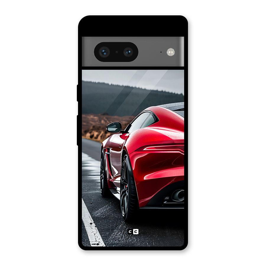 The Royal Car Glass Back Case for Google Pixel 7