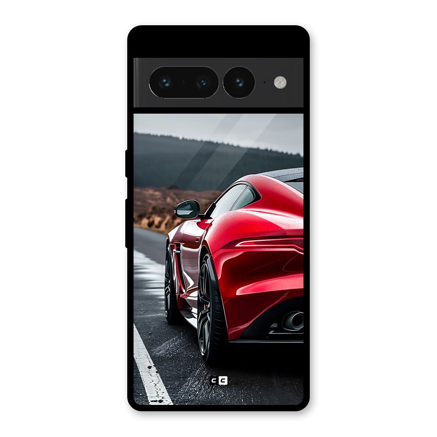 The Royal Car Glass Back Case for Google Pixel 7 Pro