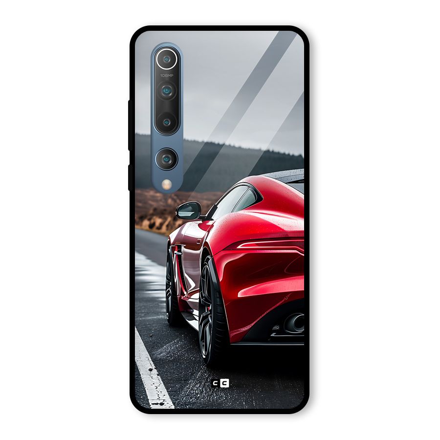 The Royal Car Glass Back Case for Mi 10