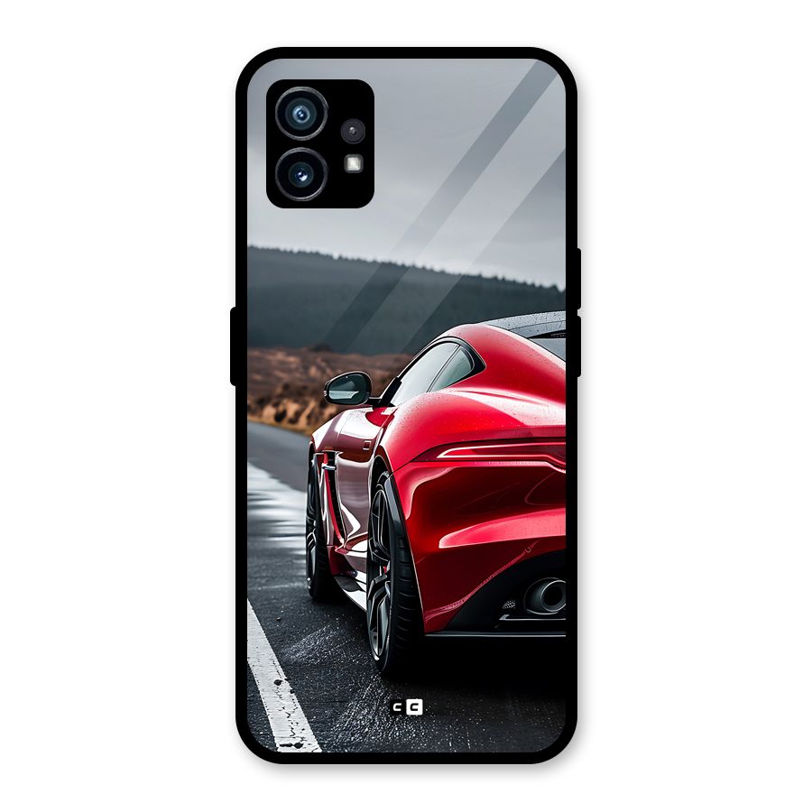 The Royal Car Glass Back Case for Nothing Phone 1
