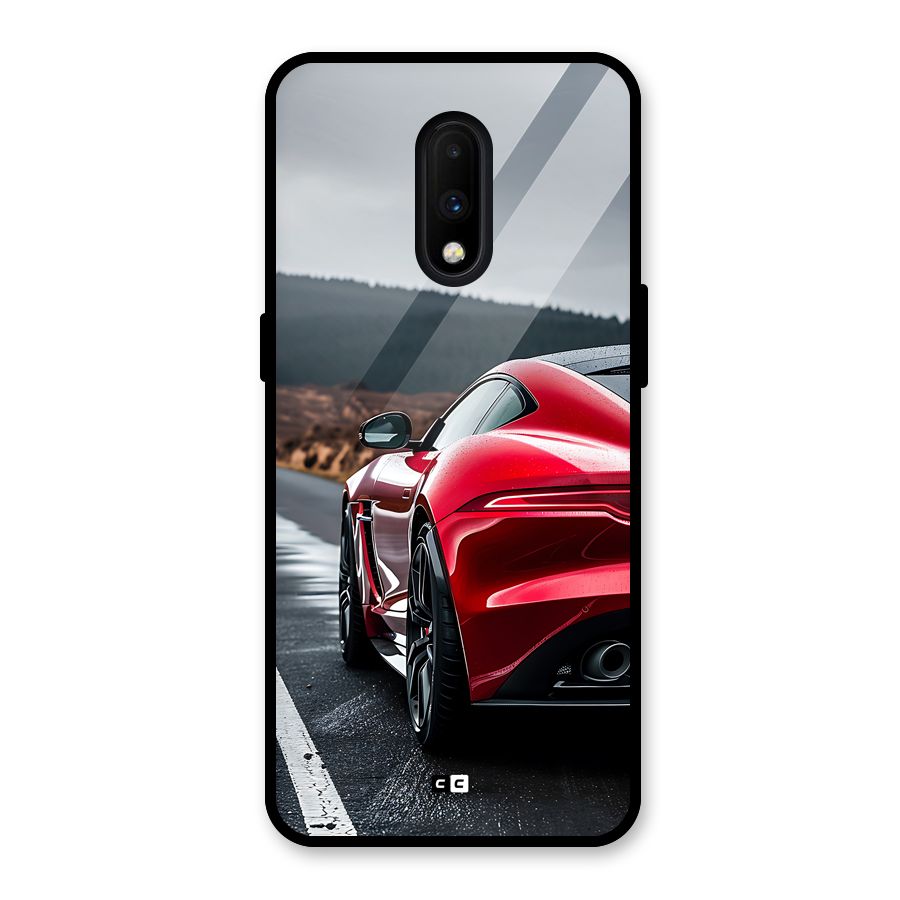 The Royal Car Glass Back Case for OnePlus 7