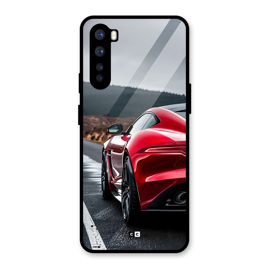 The Royal Car Glass Back Case for OnePlus Nord