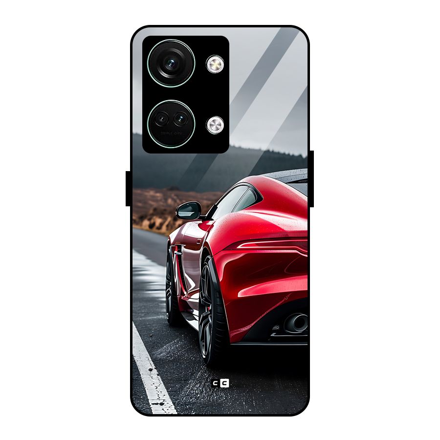 The Royal Car Glass Back Case for Oneplus Nord 3