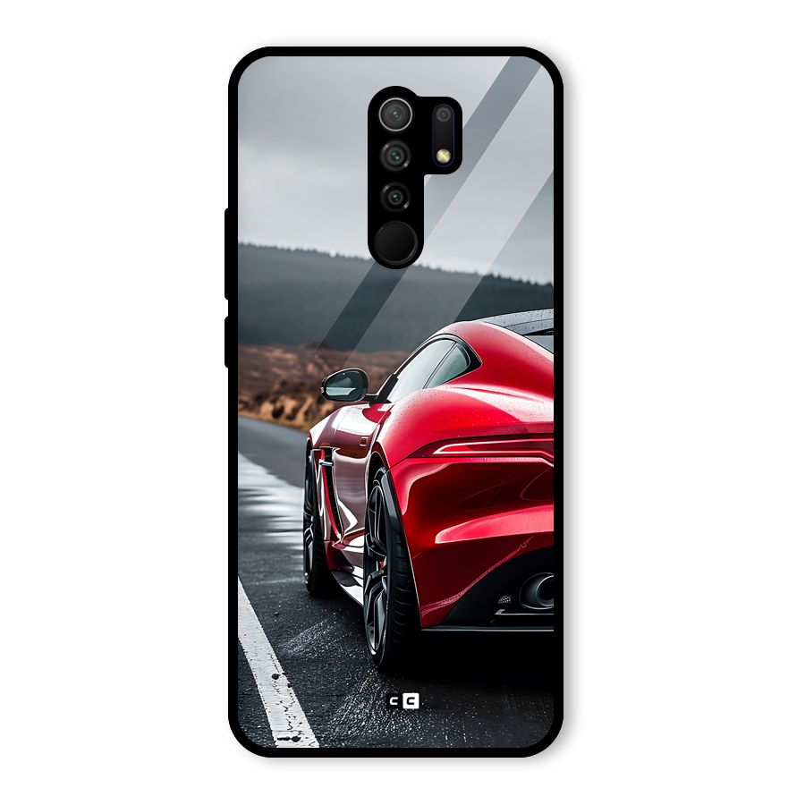 The Royal Car Glass Back Case for Poco M2