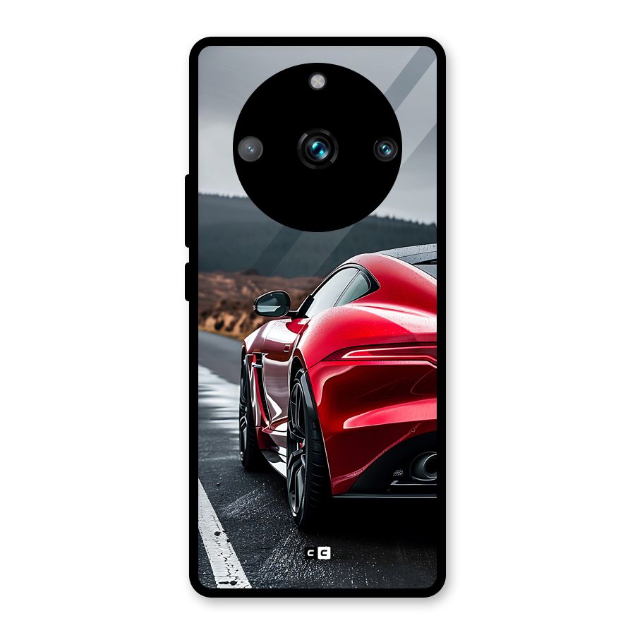 The Royal Car Glass Back Case for Realme 11 Pro Plus