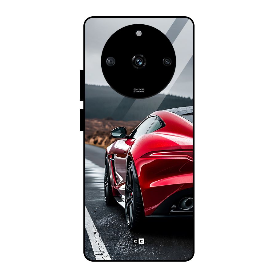 The Royal Car Glass Back Case for Realme Narzo 60 5G