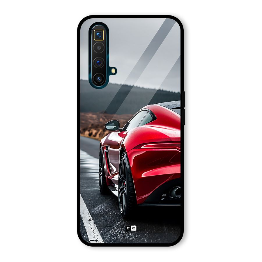 The Royal Car Glass Back Case for Realme X3 SuperZoom