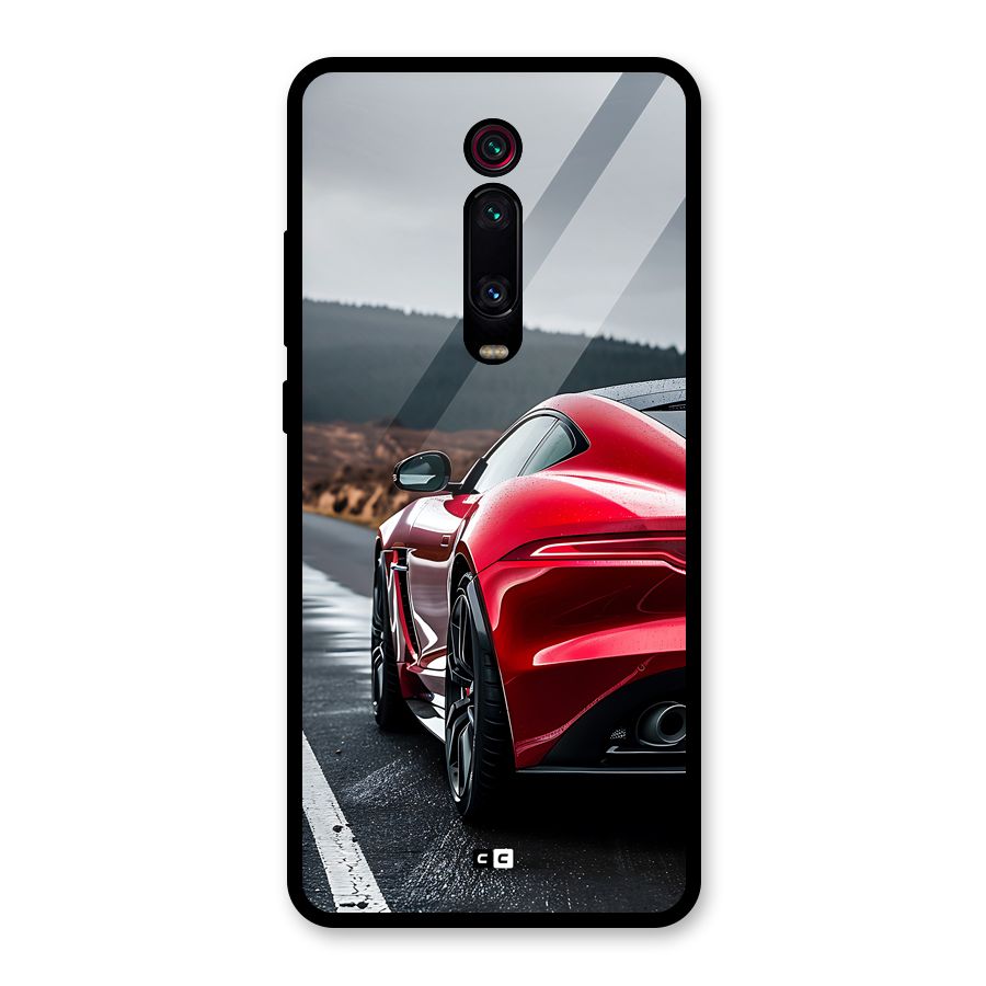 The Royal Car Glass Back Case for Redmi K20 Pro