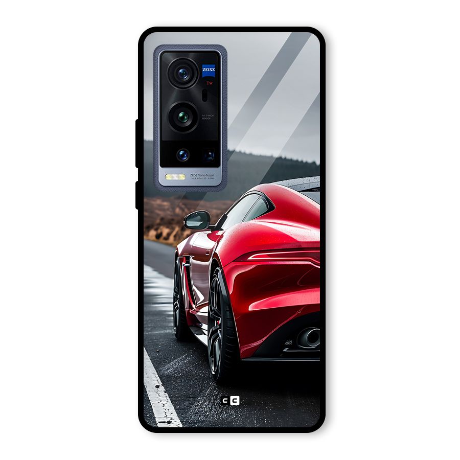 The Royal Car Glass Back Case for Vivo X60 Pro Plus