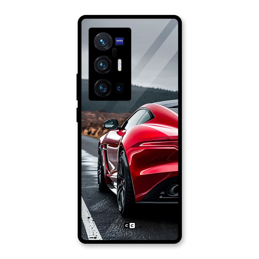The Royal Car Glass Back Case for Vivo X70 Pro Plus
