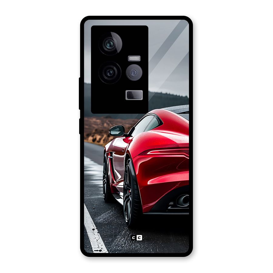 The Royal Car Glass Back Case for Vivo iQOO 11 5G