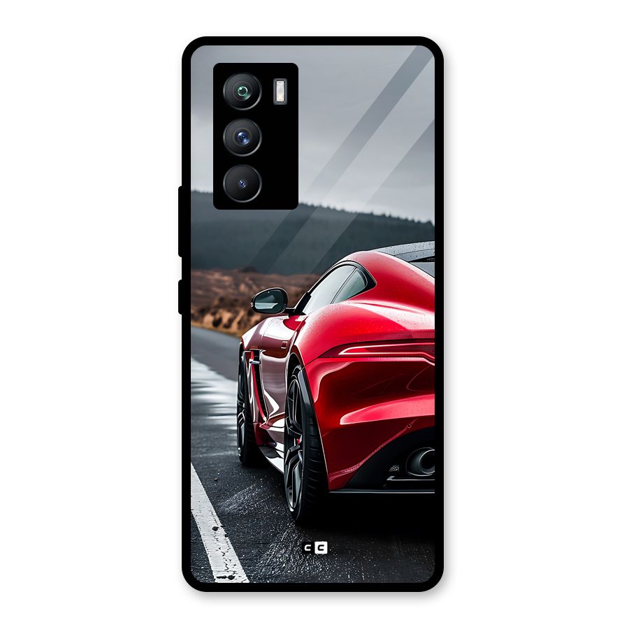 The Royal Car Glass Back Case for Vivo iQOO 9 SE