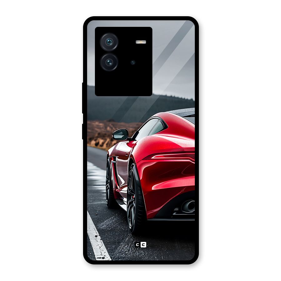 The Royal Car Glass Back Case for Vivo iQOO Neo 6 5G