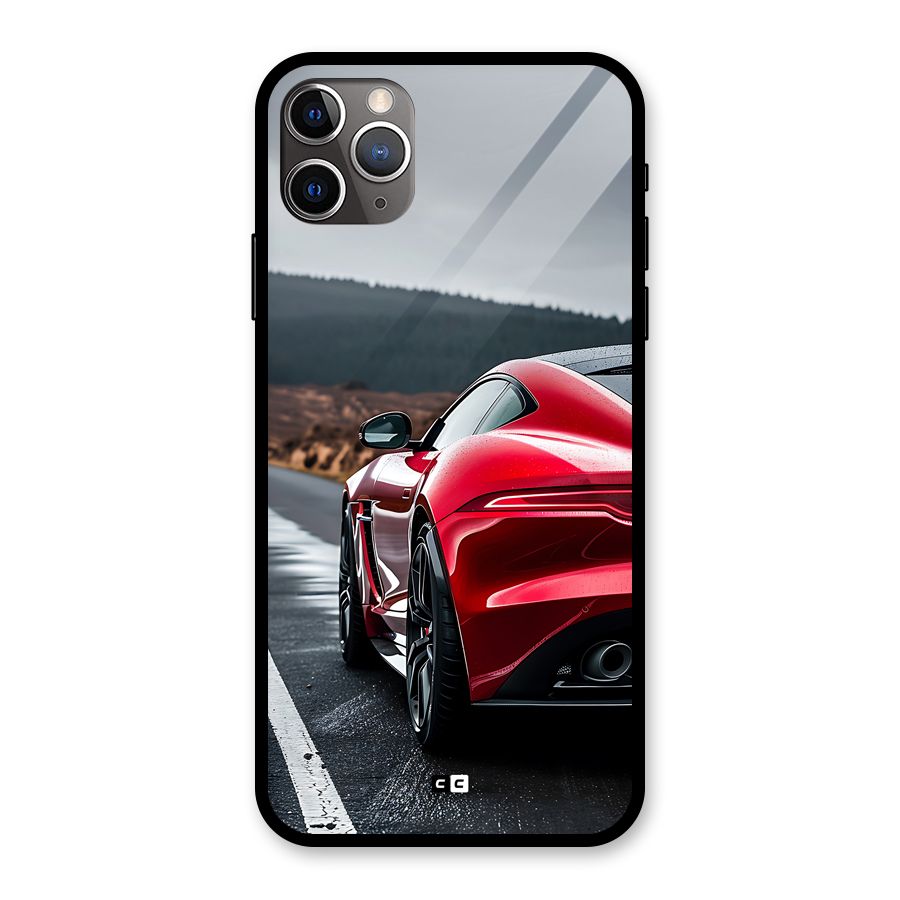 The Royal Car Glass Back Case for iPhone 11 Pro Max