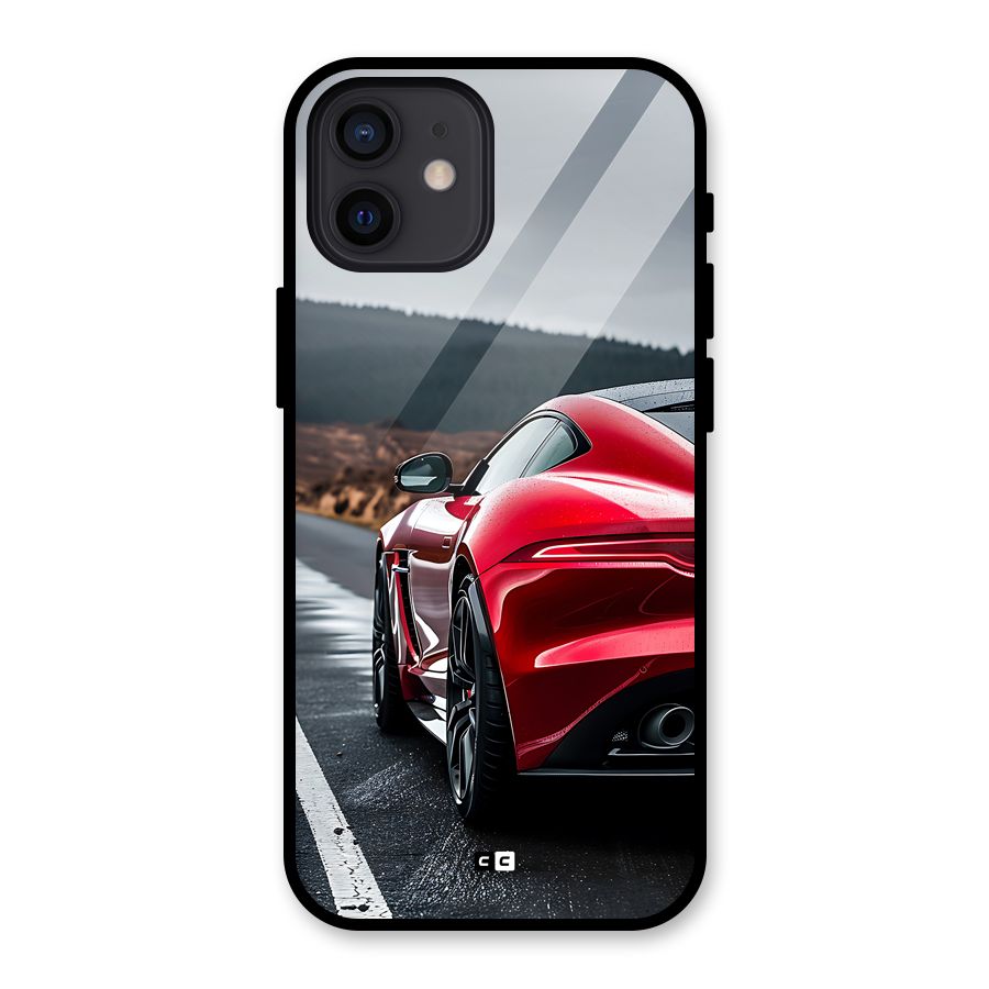 The Royal Car Glass Back Case for iPhone 12