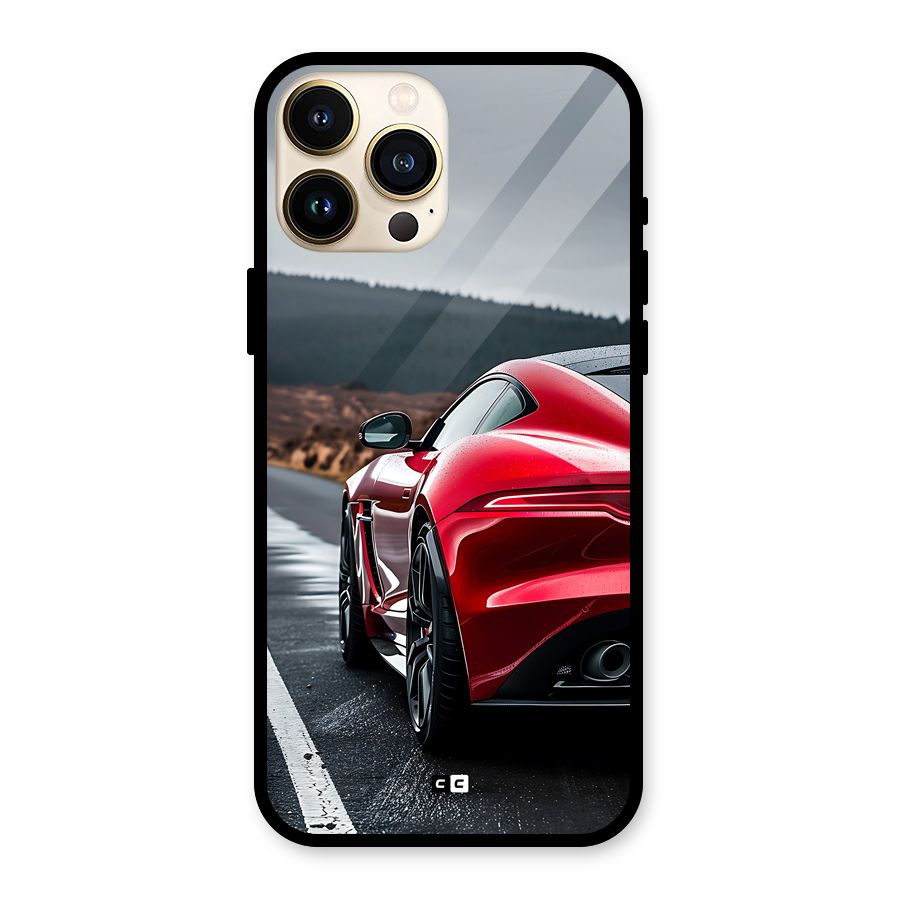 The Royal Car Glass Back Case for iPhone 13 Pro Max