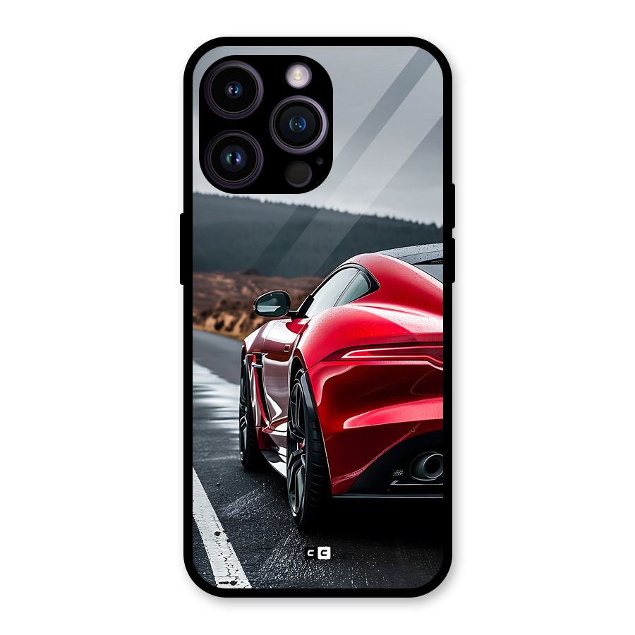 The Royal Car Glass Back Case for iPhone 14 Pro Max