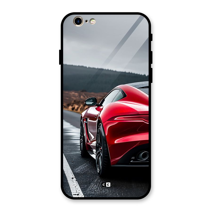 The Royal Car Glass Back Case for iPhone 6 6S