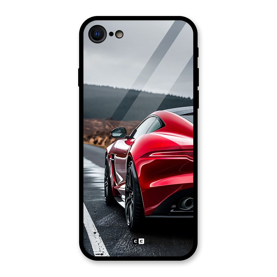 The Royal Car Glass Back Case for iPhone 7