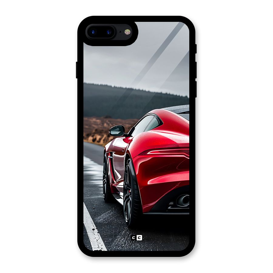 The Royal Car Glass Back Case for iPhone 8 Plus