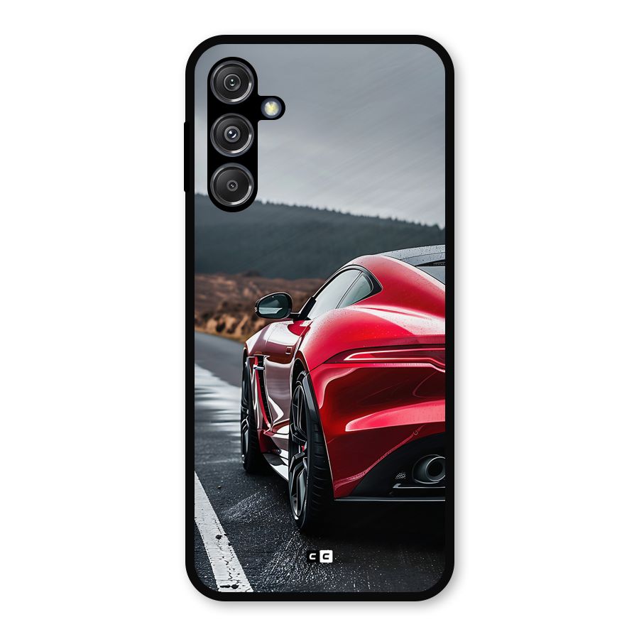 The Royal Car Metal Back Case for Galaxy M34 5G