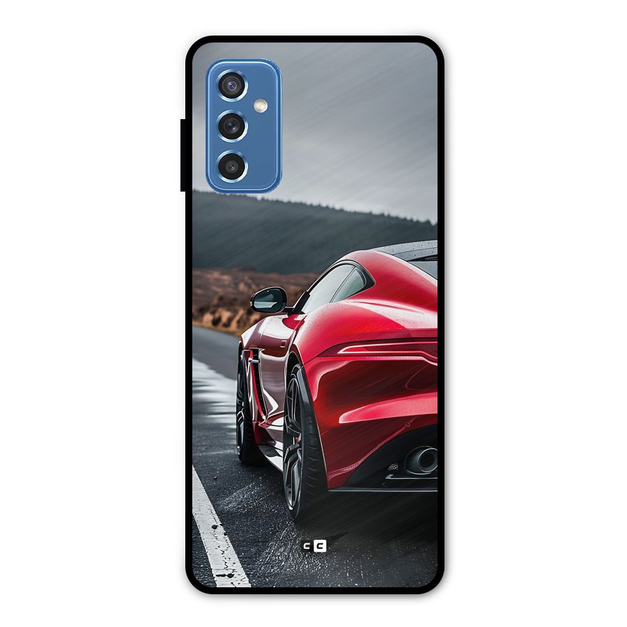 The Royal Car Metal Back Case for Galaxy M52 5G