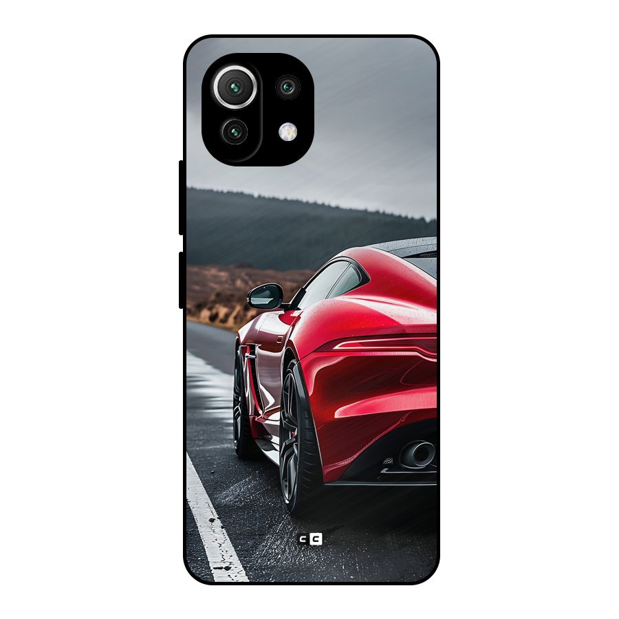 The Royal Car Metal Back Case for Mi 11 Lite