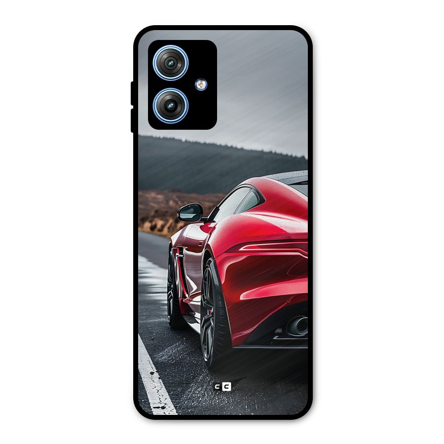 The Royal Car Metal Back Case for Moto G54