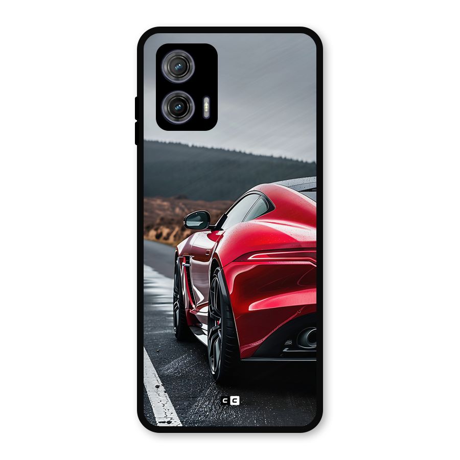 The Royal Car Metal Back Case for Moto G73