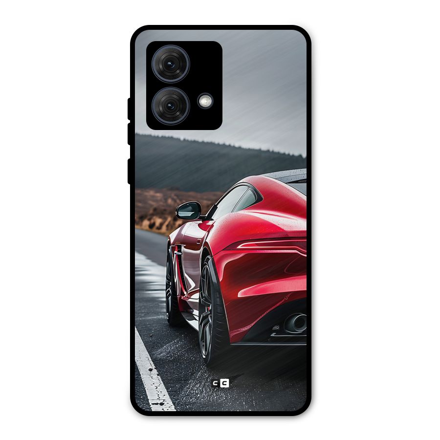 The Royal Car Metal Back Case for Moto G84