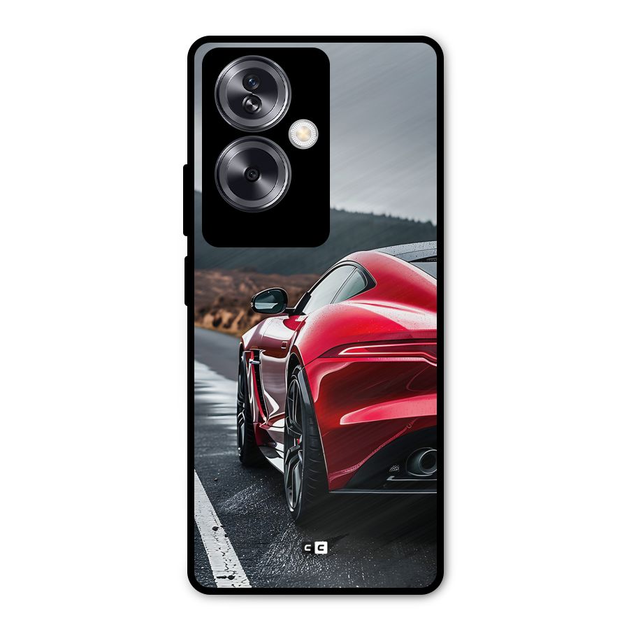 The Royal Car Metal Back Case for Oppo A79 5G