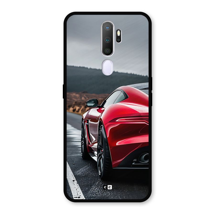 The Royal Car Metal Back Case for Oppo A9 (2020)