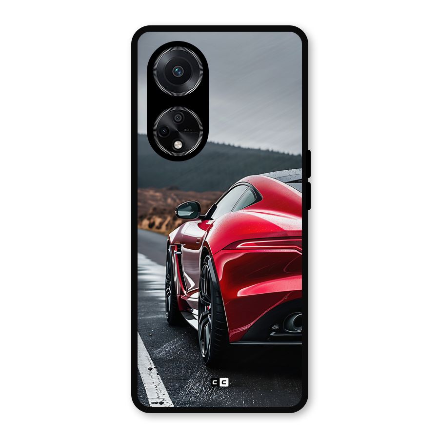 The Royal Car Metal Back Case for Oppo F23