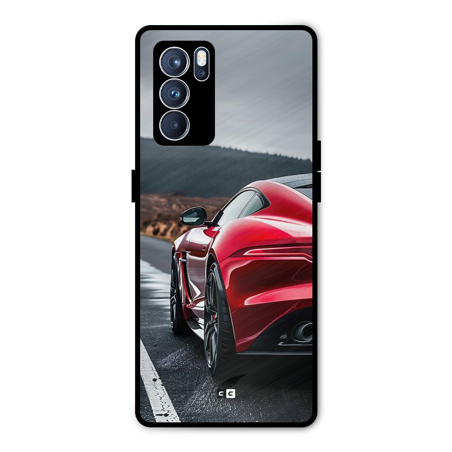 The Royal Car Metal Back Case for Oppo Reno6 Pro 5G